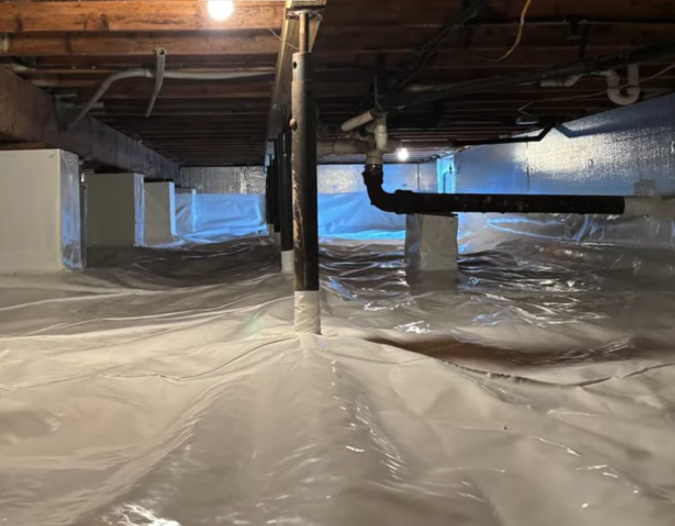 Crawl space preparation and cleanup before encapsulation Hiram GA