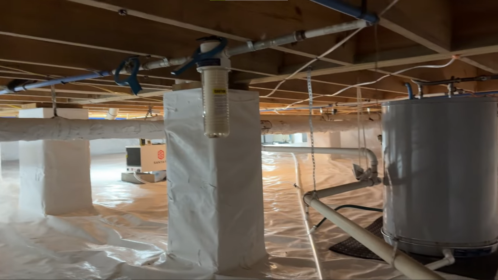 Fully encapsulated crawl space result Hiram GA