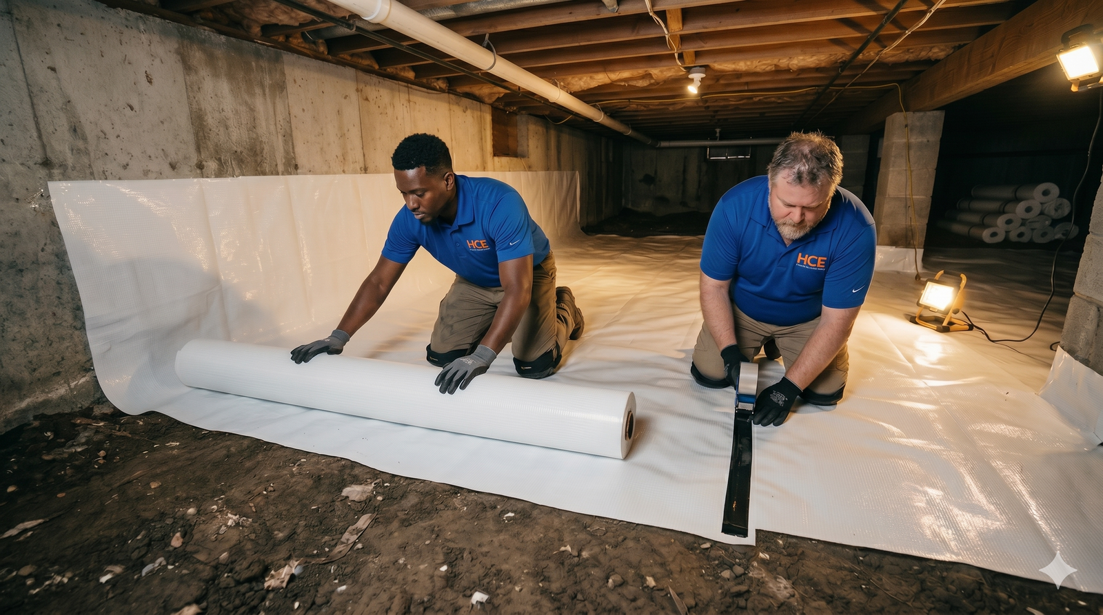 Hiram Crawl Space Encapsulation professional team Hiram GA